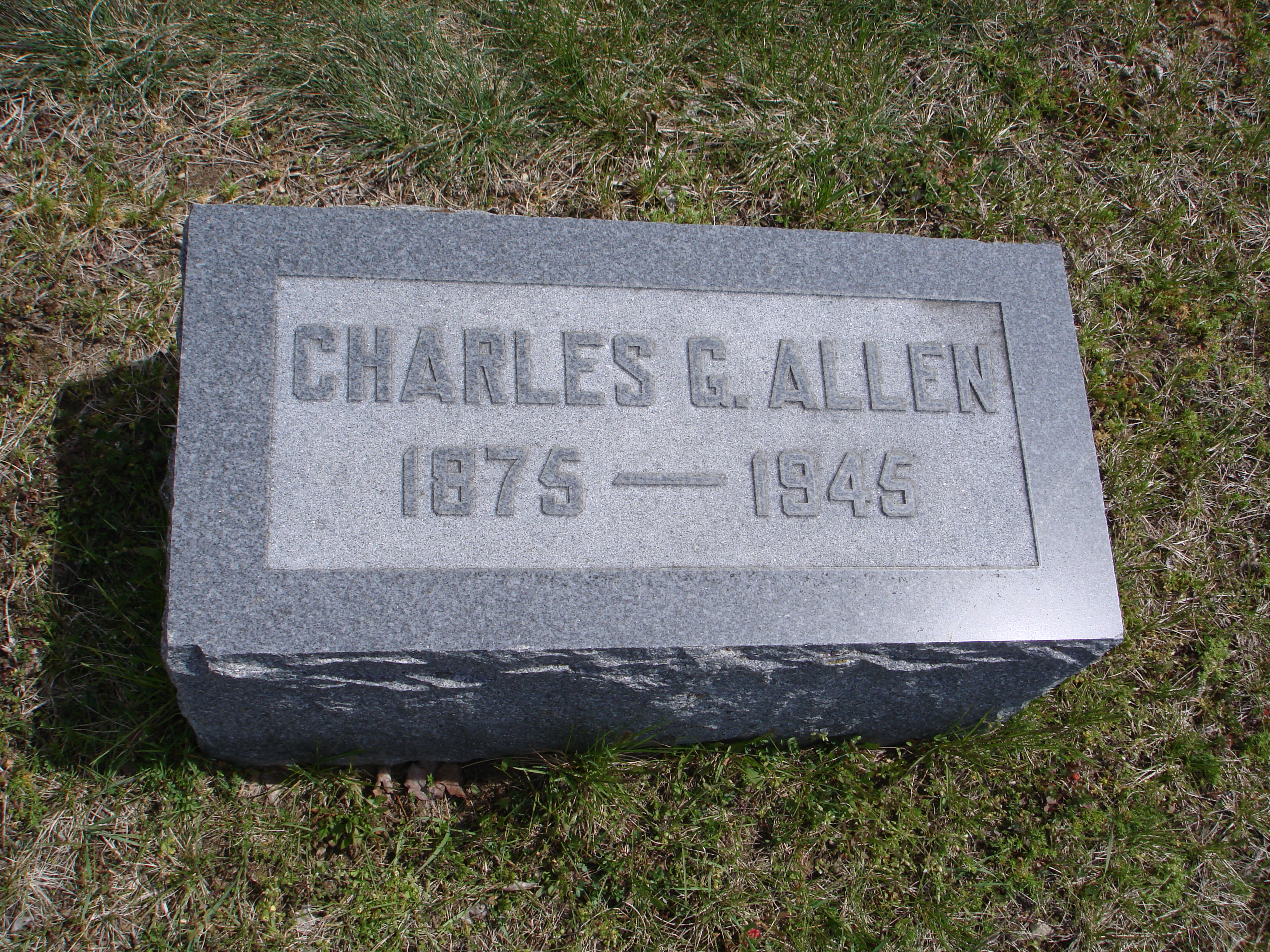 Portrait of Charles G Allen
