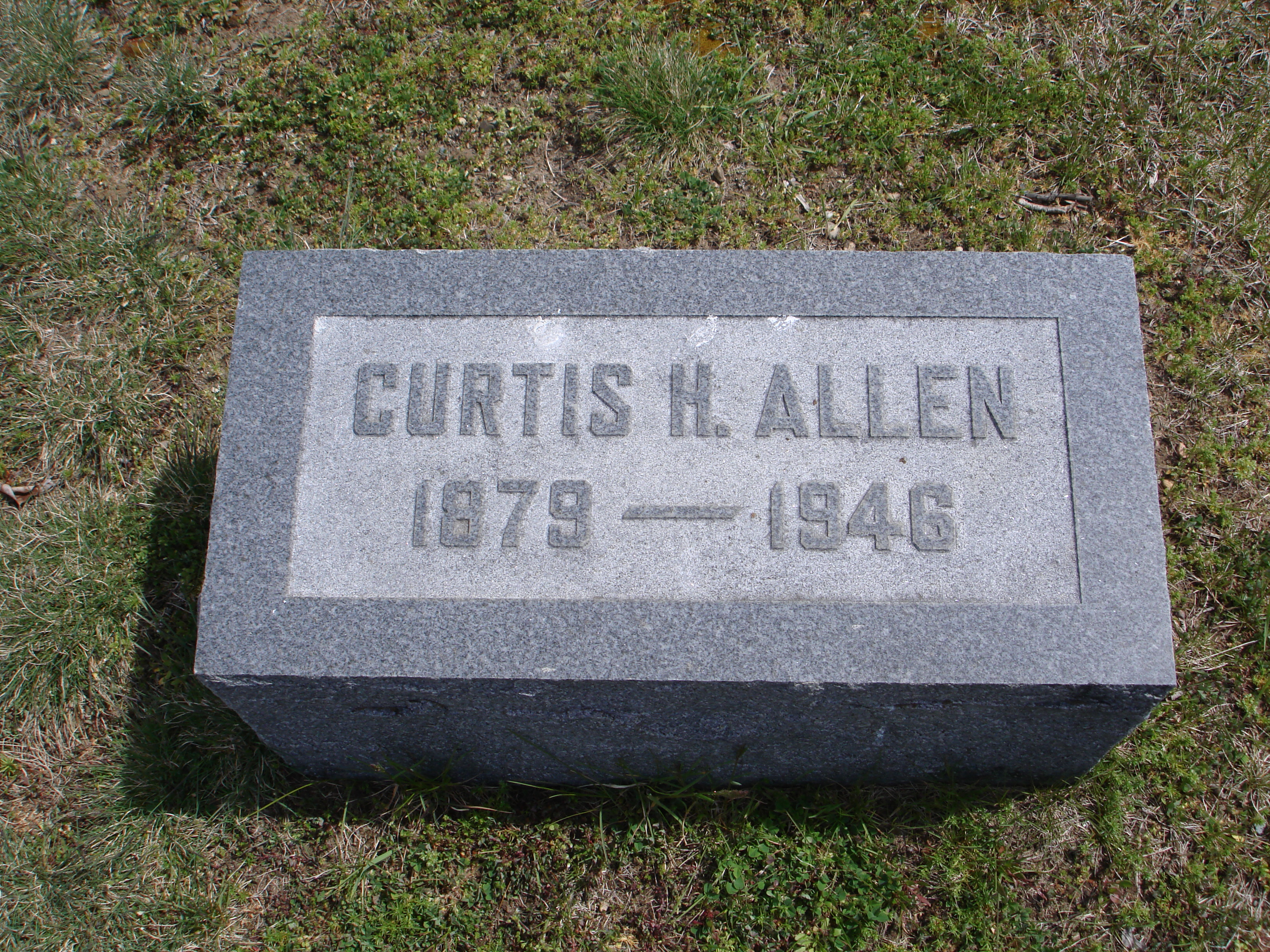Portrait of Curtis H Allen
