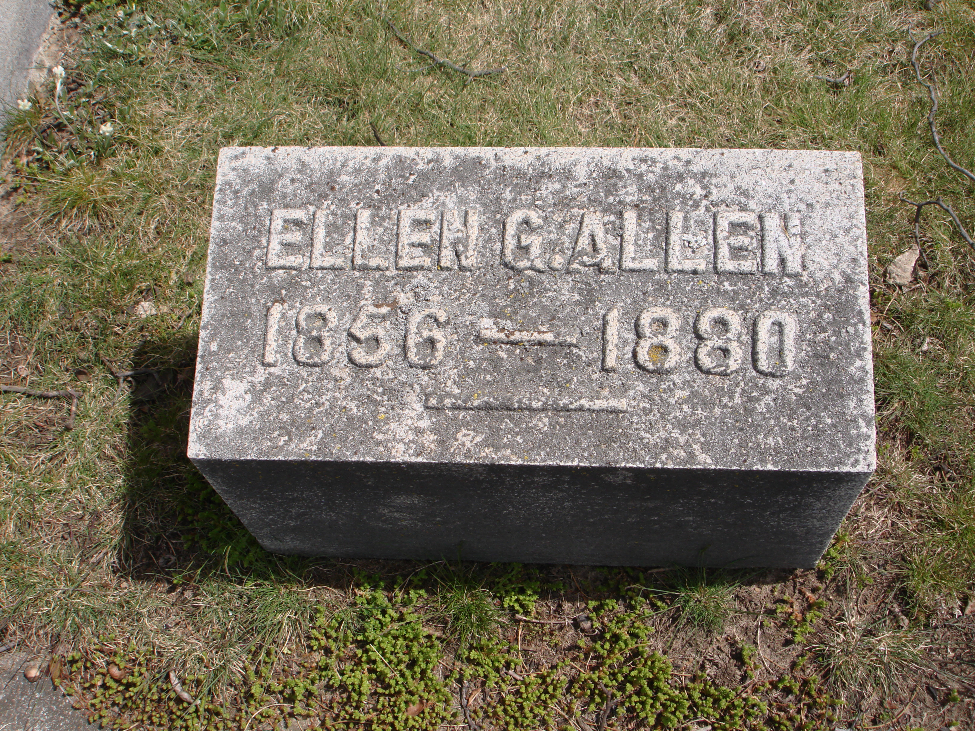 Portrait of Ellen Gertrude Edgerley
