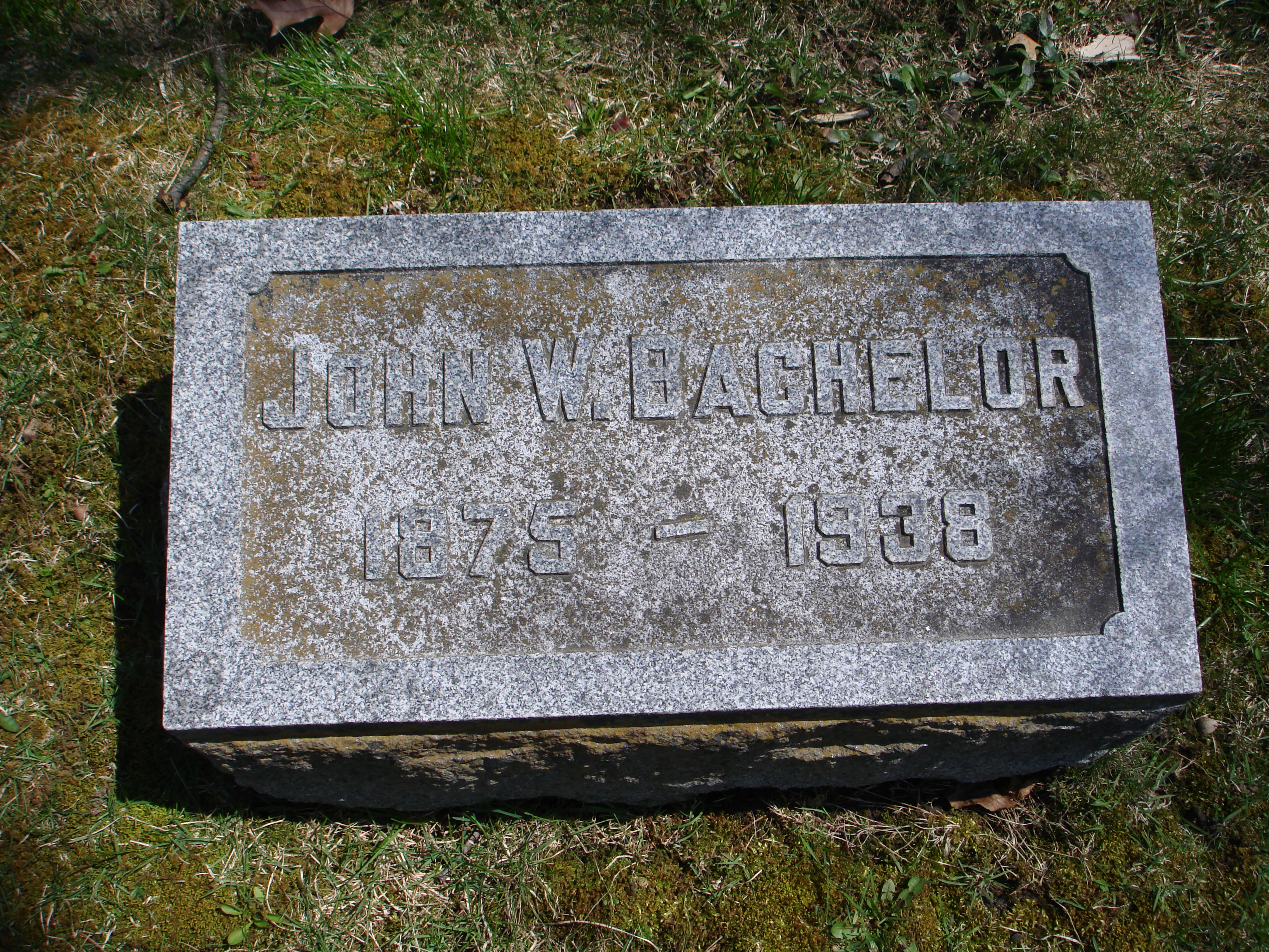 Portrait of John W Bachelor
