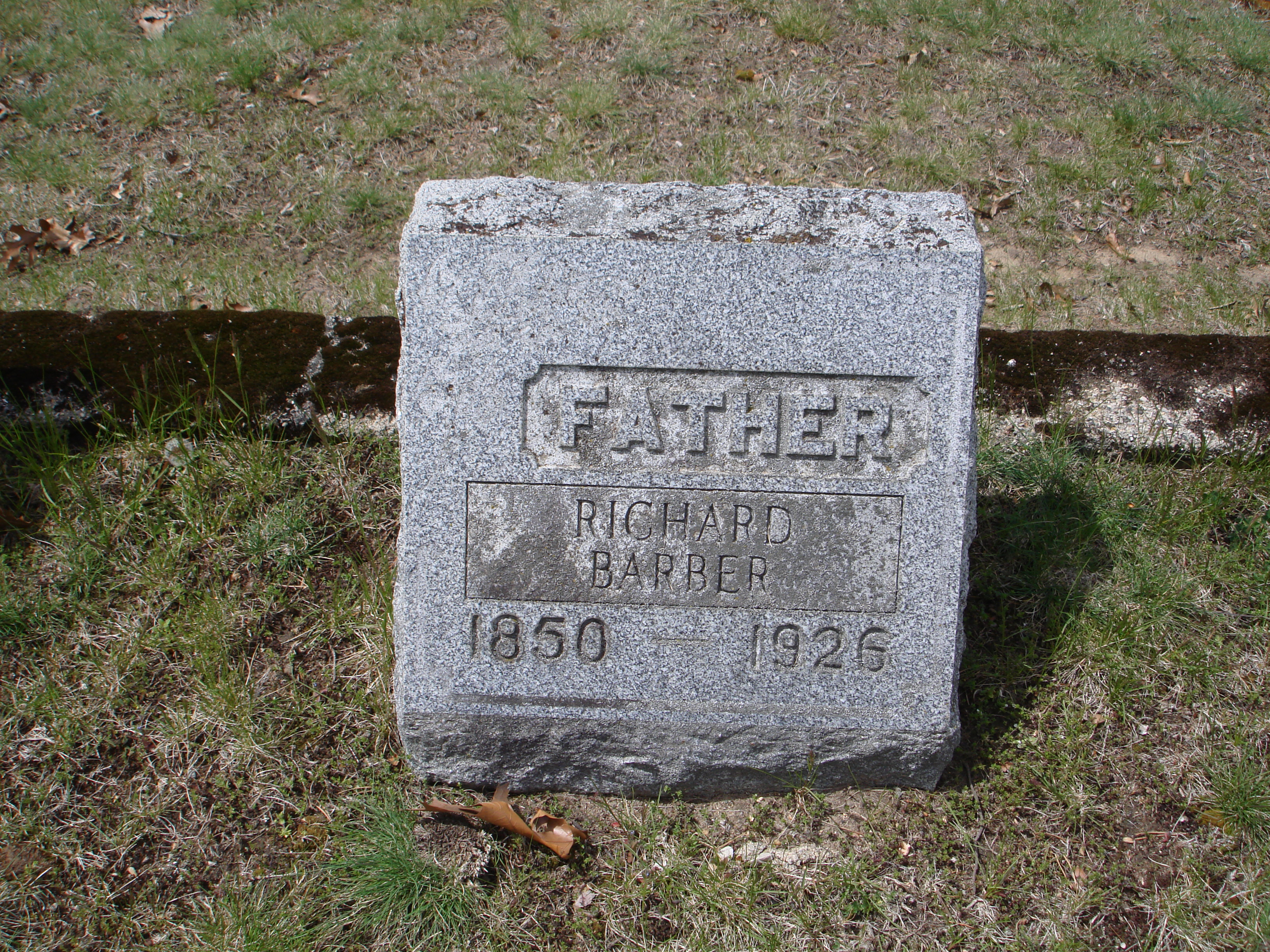 Portrait of Richard Solomon Barber