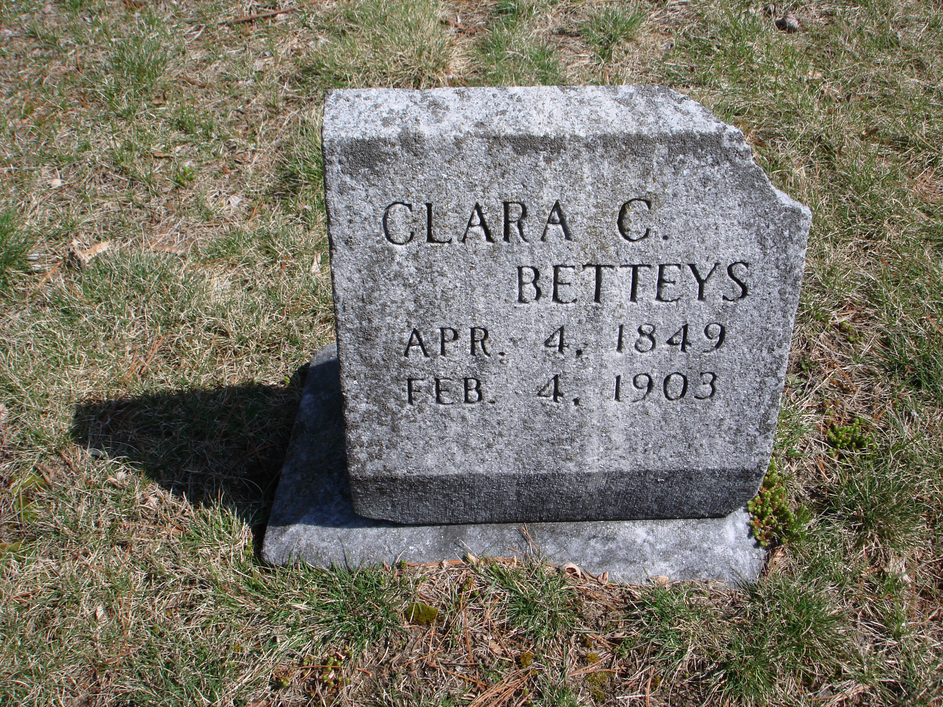 Portrait of Clara C Crawford