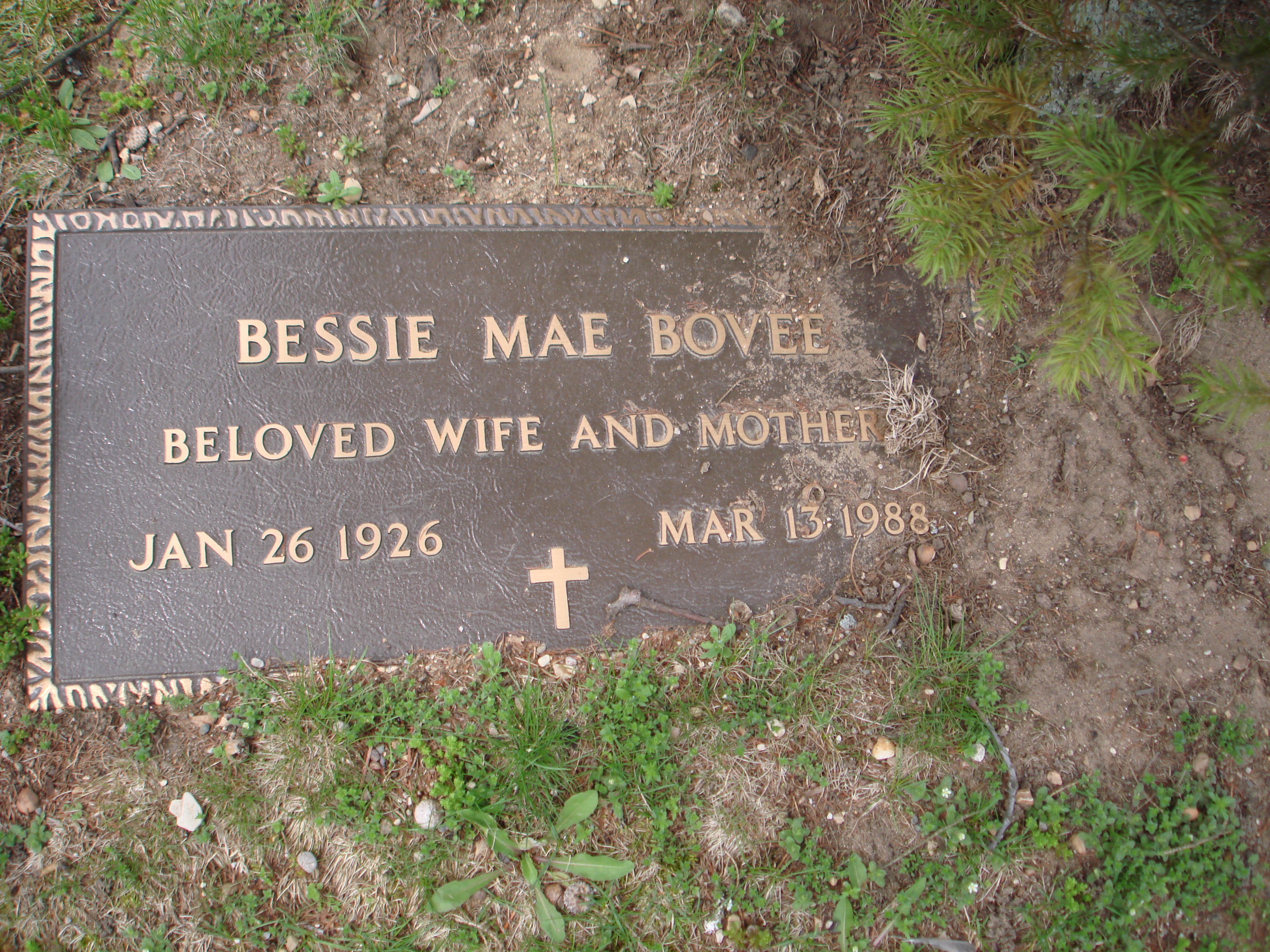 Portrait of Bessie Mae Bovee