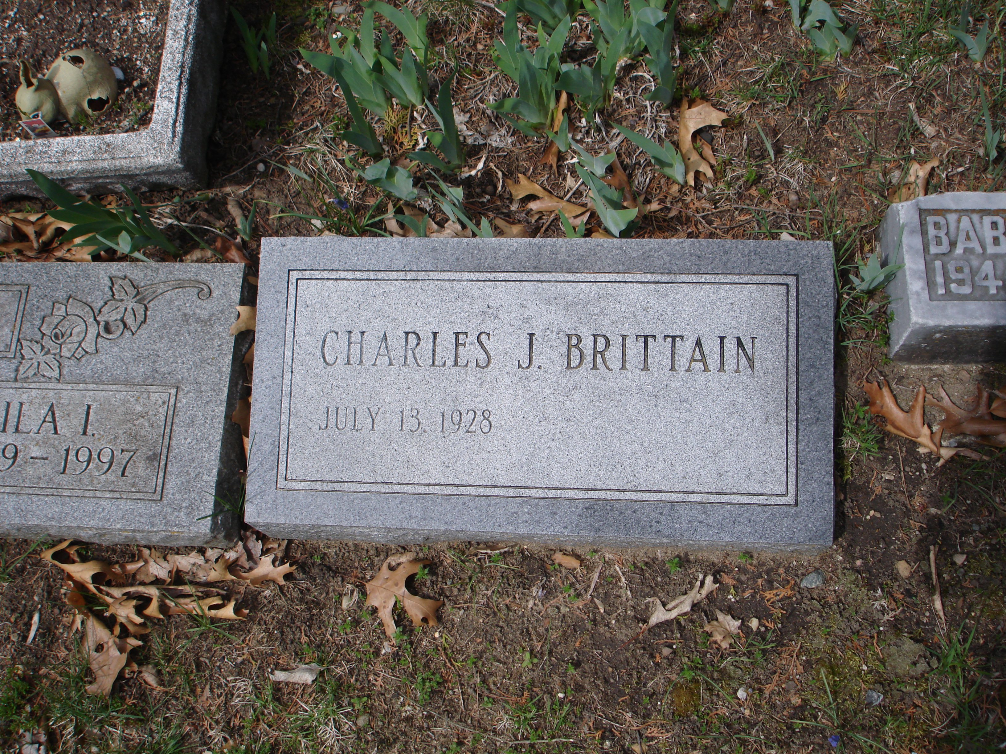 Portrait of Charles J Brittain