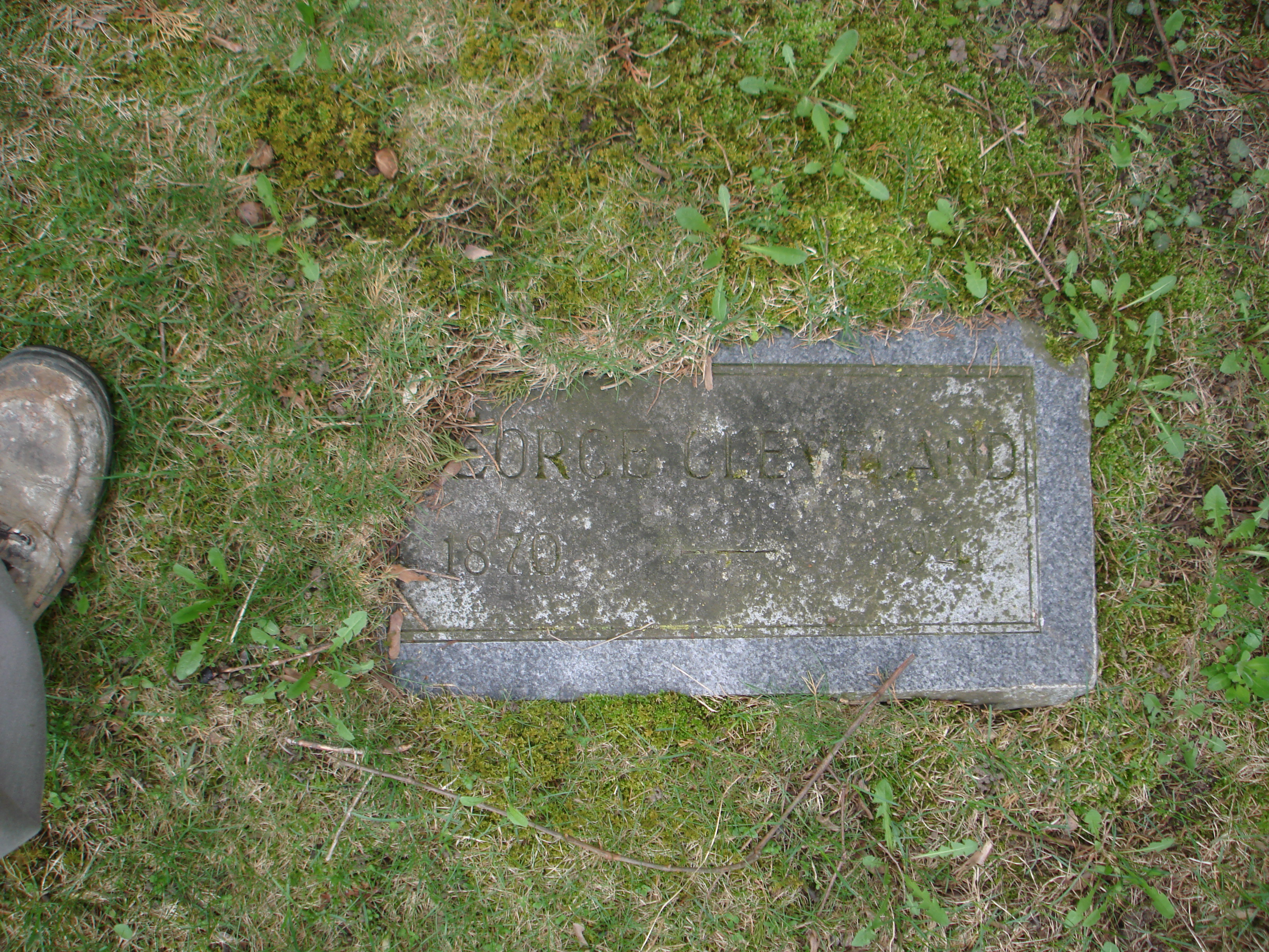 Portrait of George Cleveland