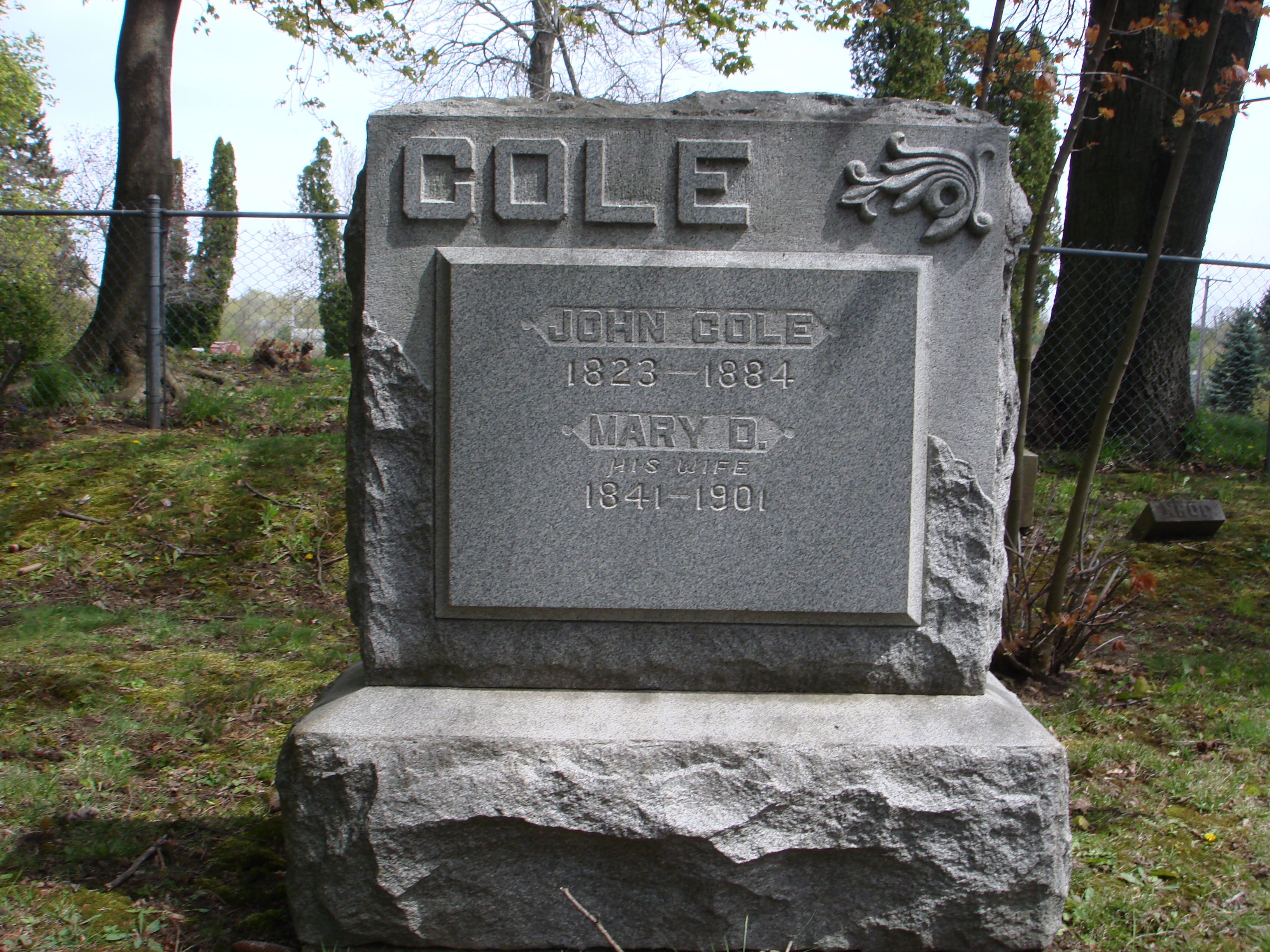 Portrait of Mary D Cole