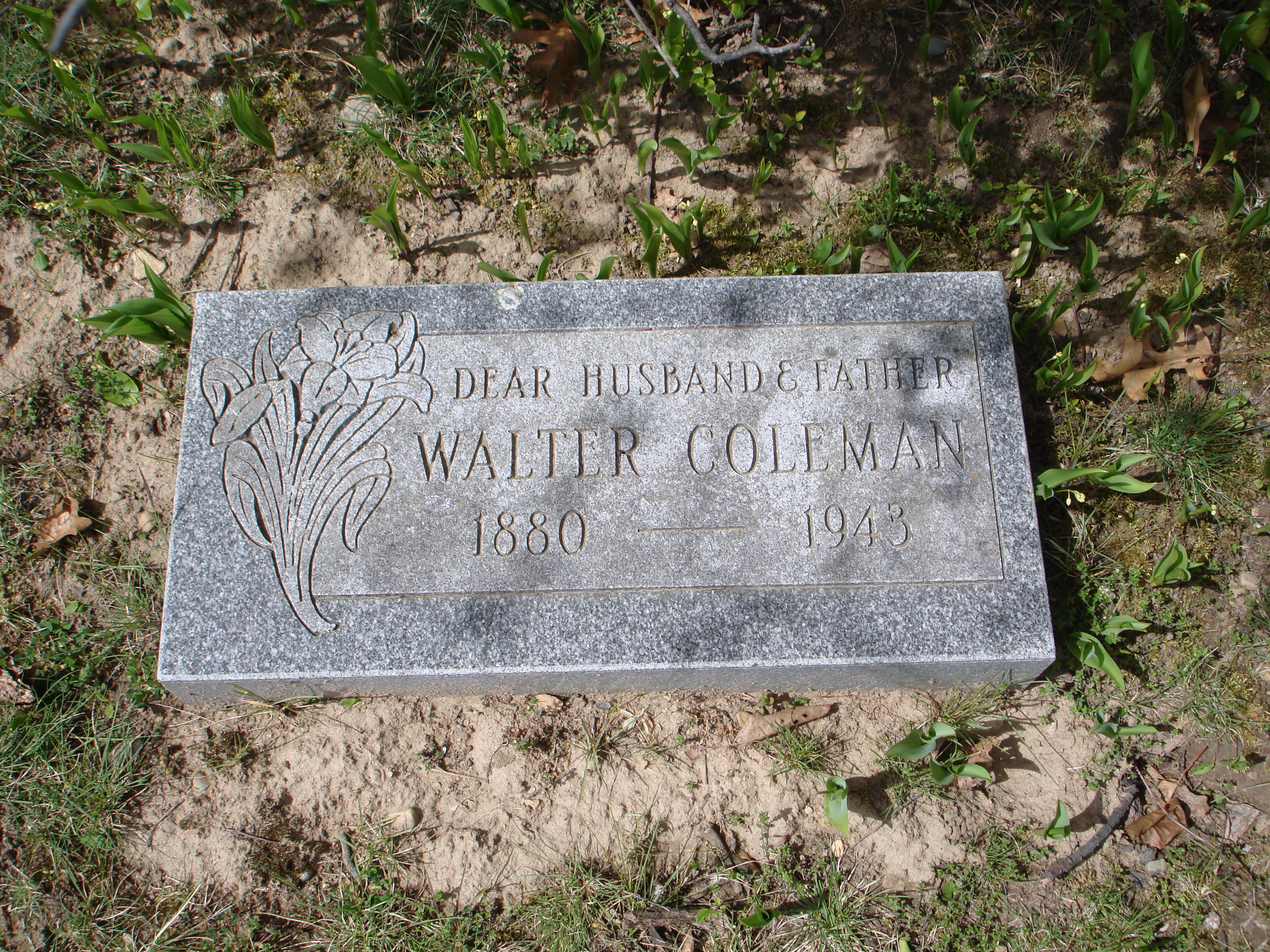 Portrait of Walter Coleman