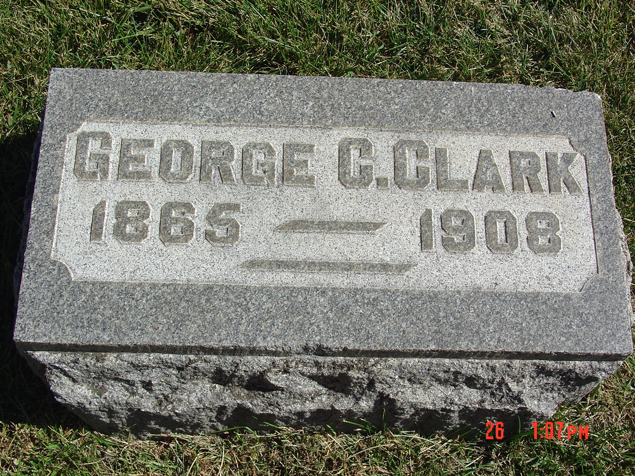 Portrait of George Clark
