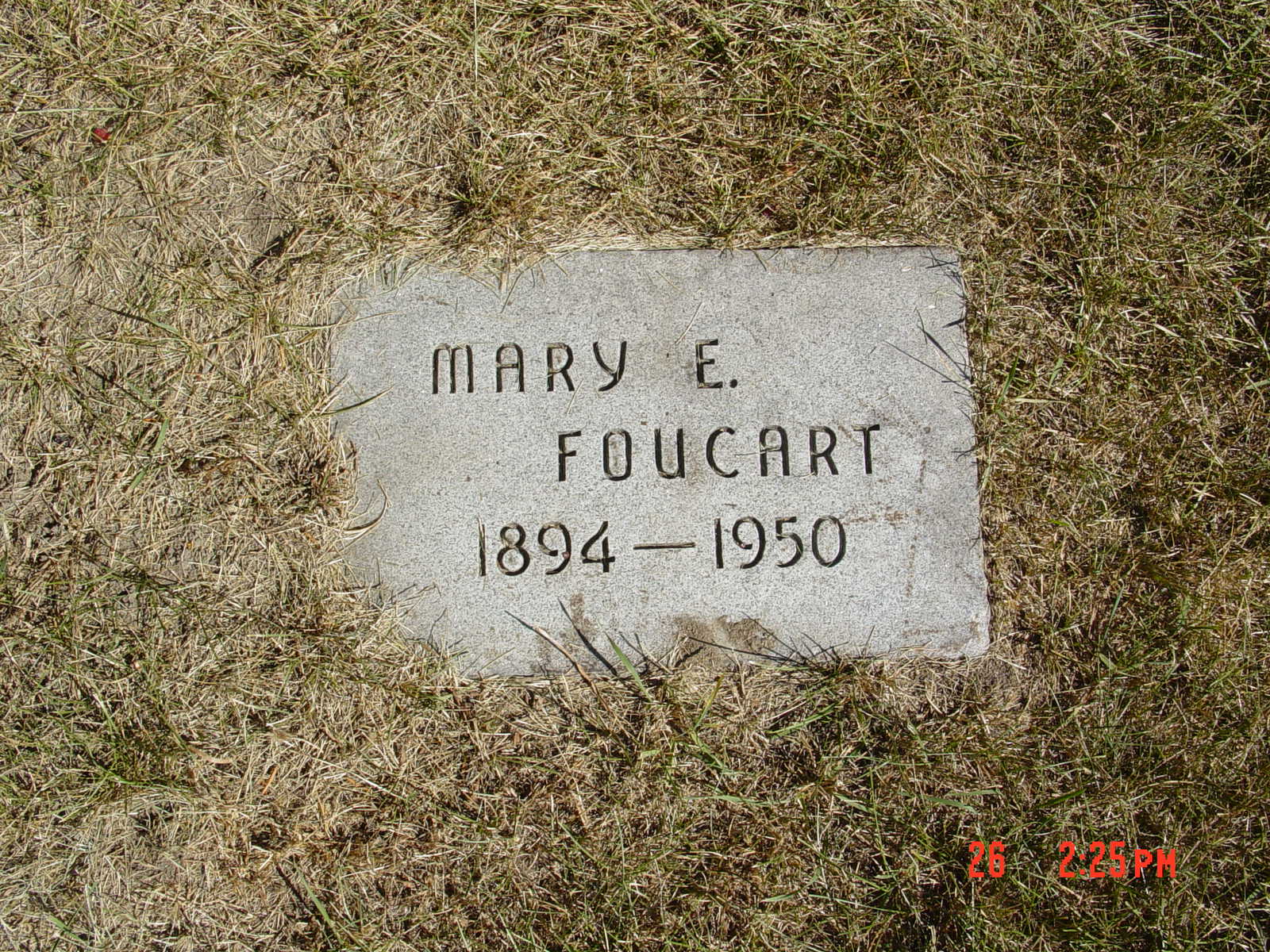 Portrait of Mary E Foucart