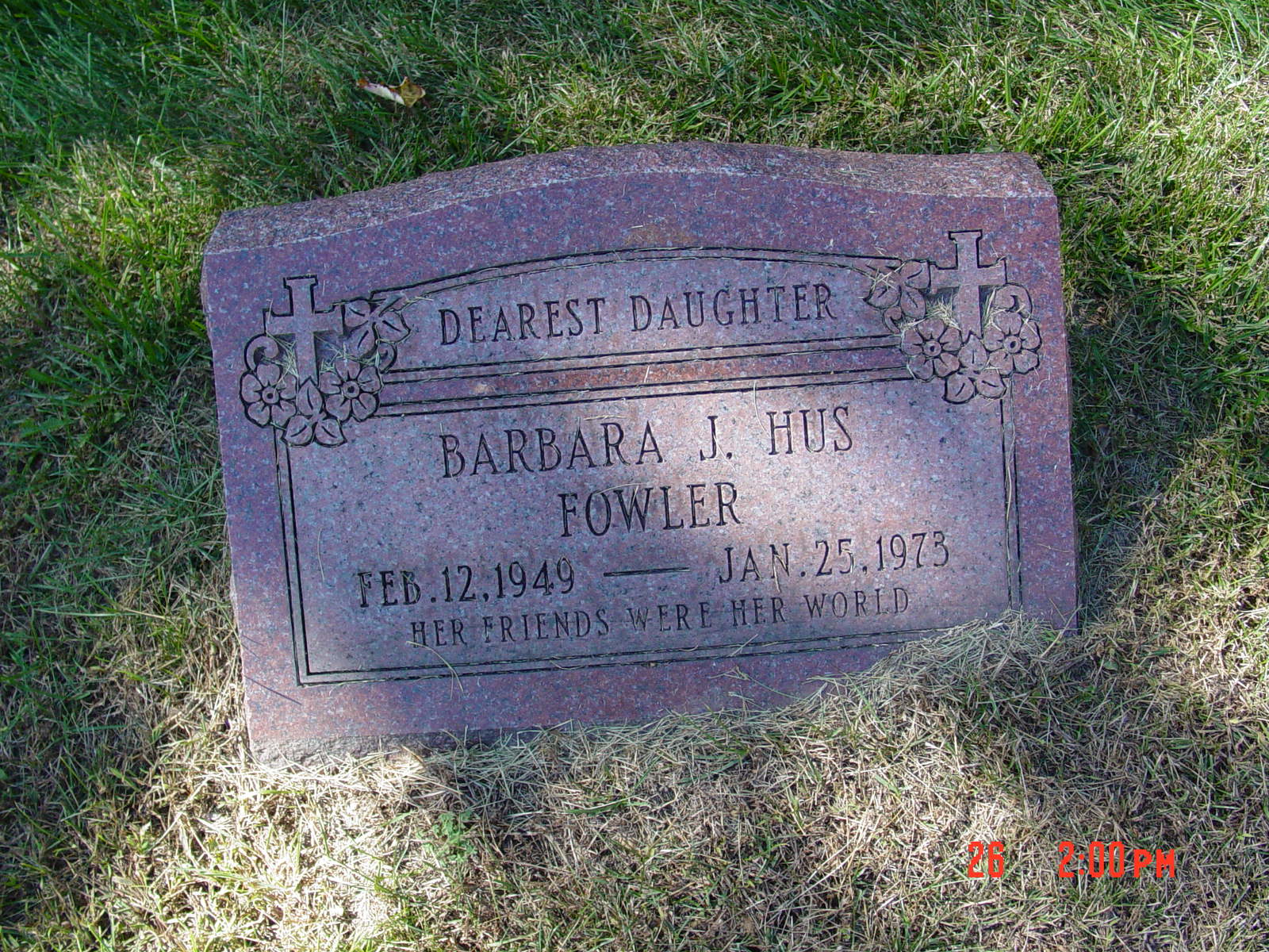 Portrait of Barbara Jean Hus Fowler