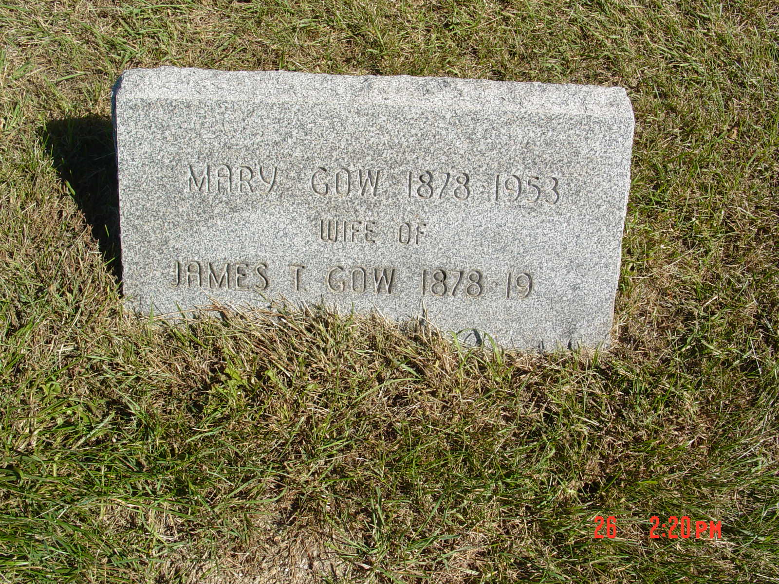 Portrait of Mary Gow