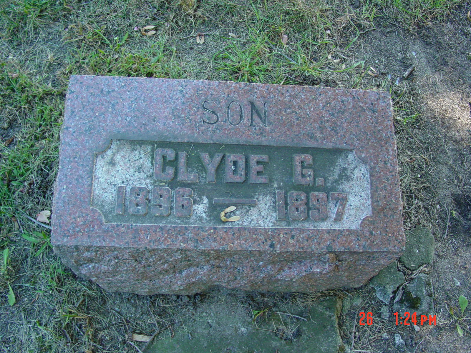 Portrait of Clyde G Harris