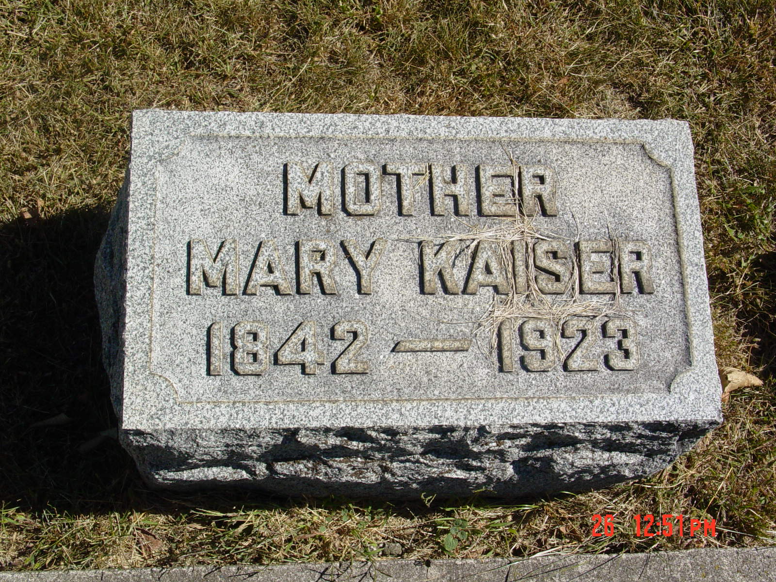 Portrait of Mary Kaiser