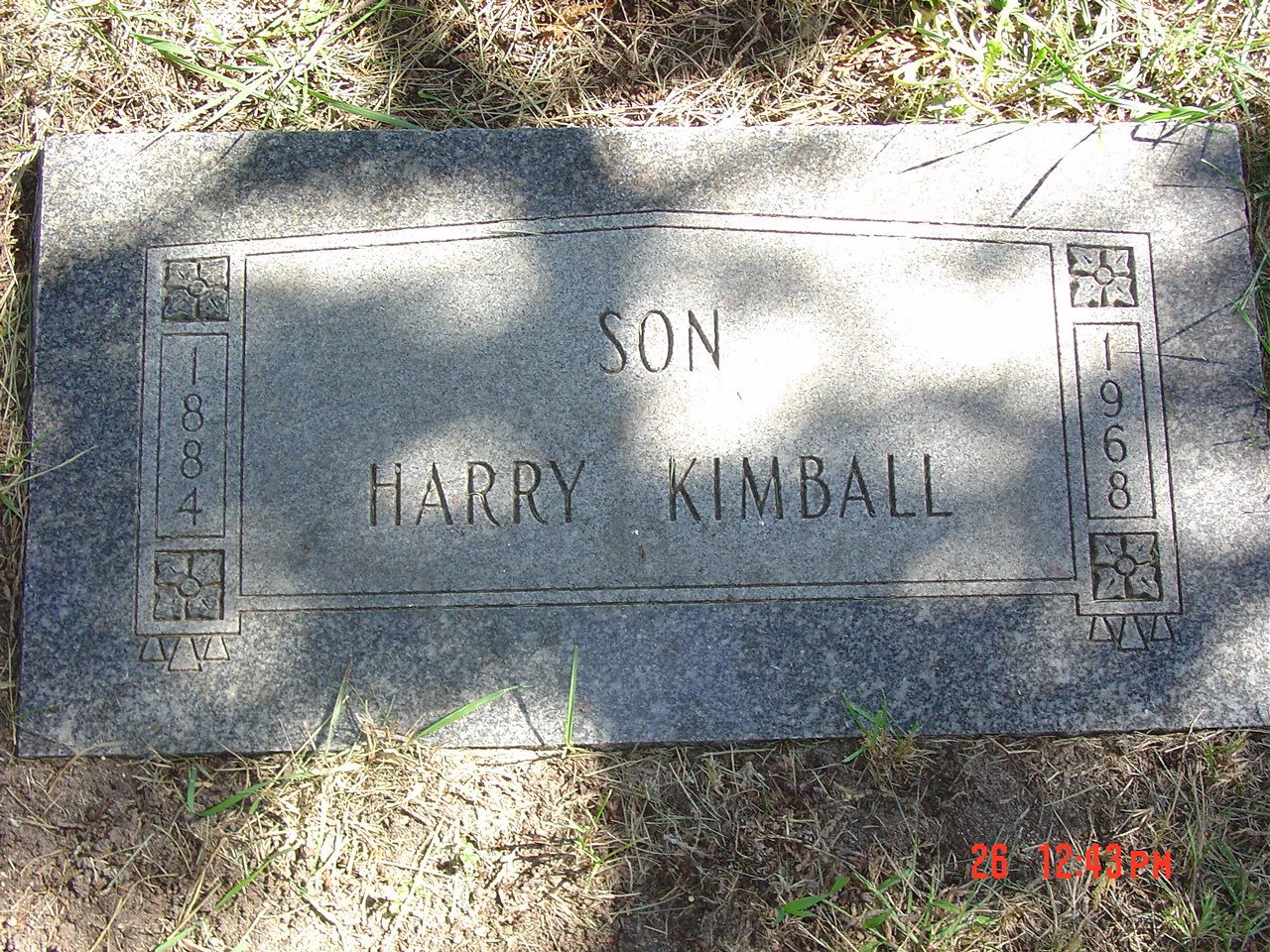 Portrait of Harry Kimball