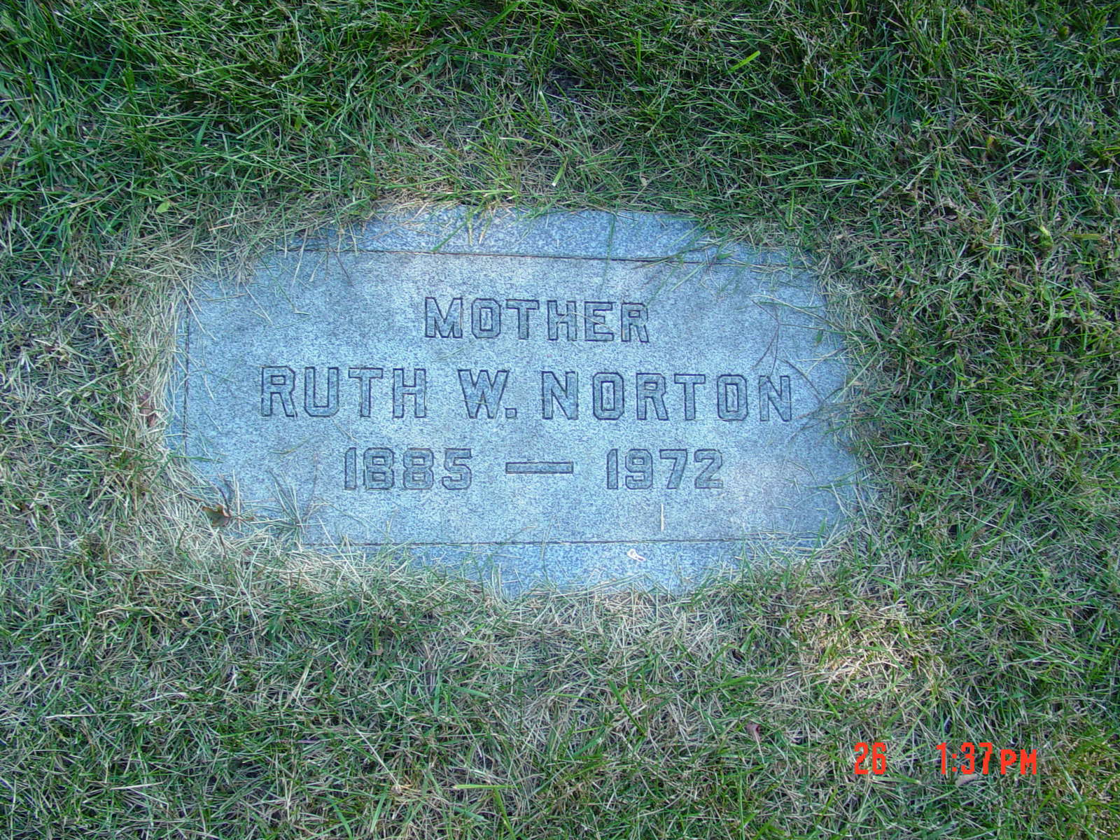 Portrait of Ruth W Norton