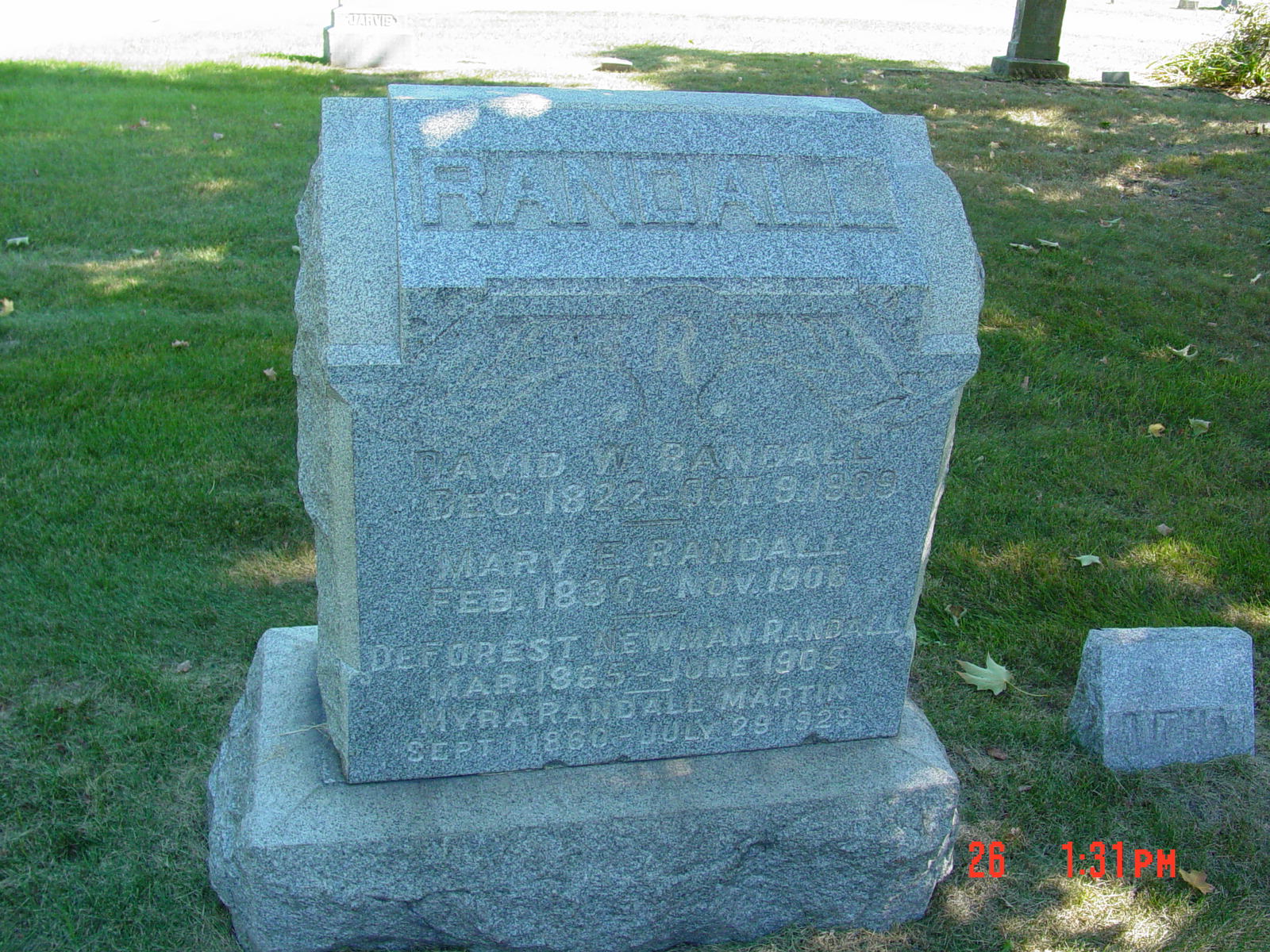 Portrait of David Willard Randall