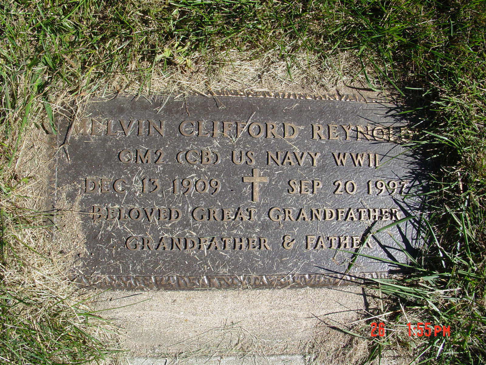 Portrait of Melvin Clifford Reynolds
