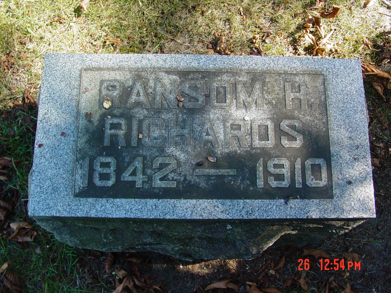 Portrait of Ransom Richards
