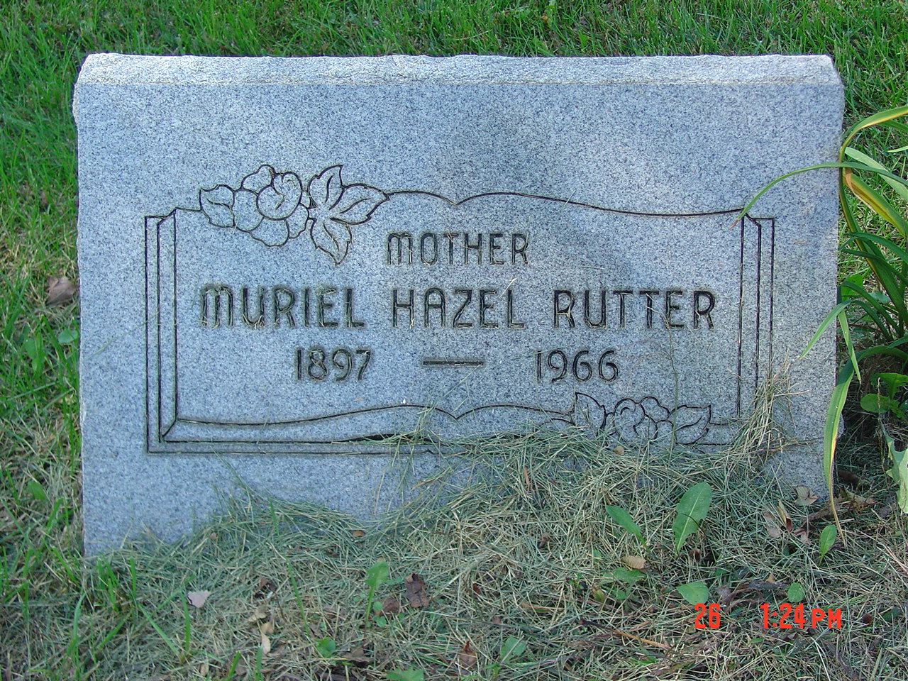 Portrait of Muriel Hazel Rutter