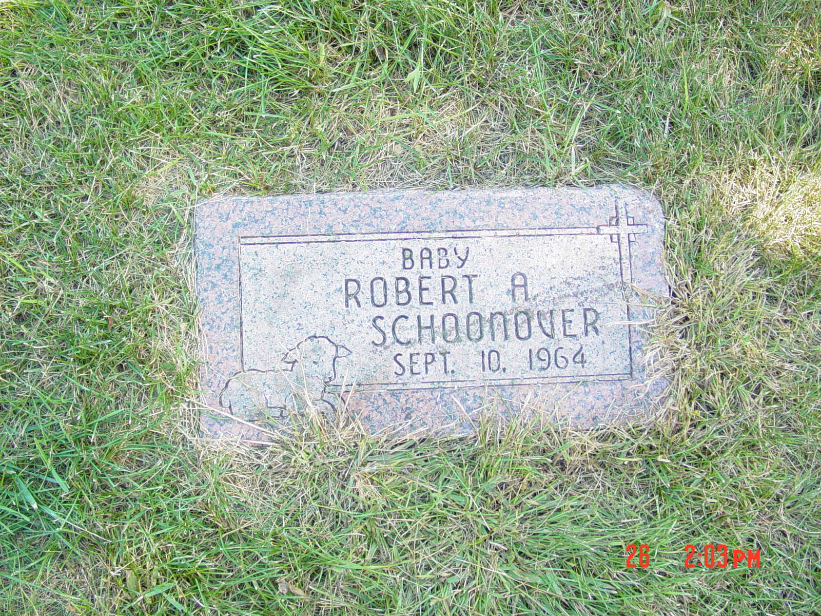 Portrait of Robert A Baby Schoonover