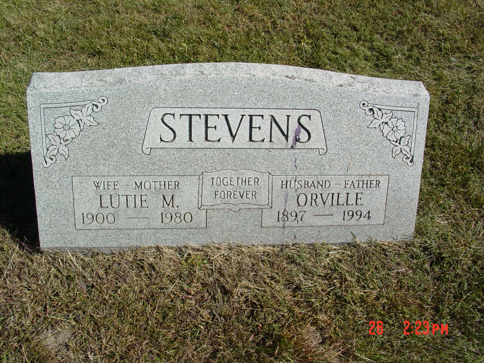 Portrait of Orville Stevens