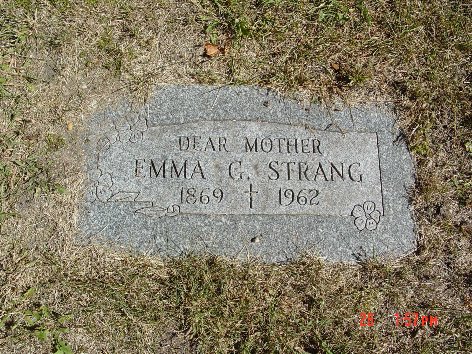 Portrait of Emma G Strang