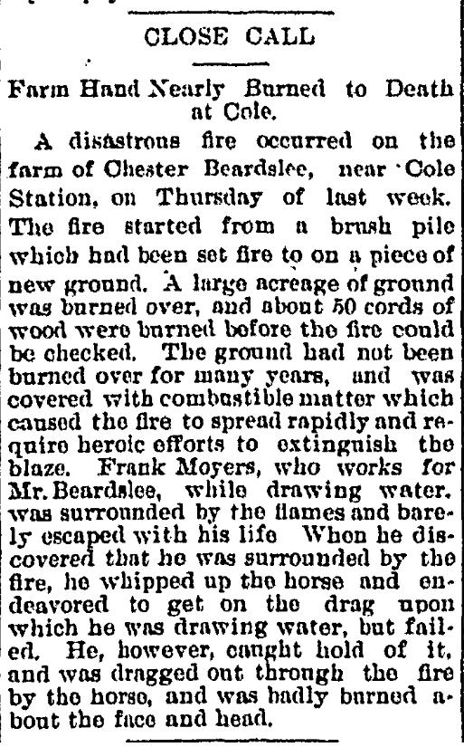 Chester Beardsley Burned