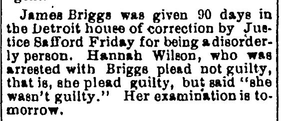 James Briggs Given 90 Days