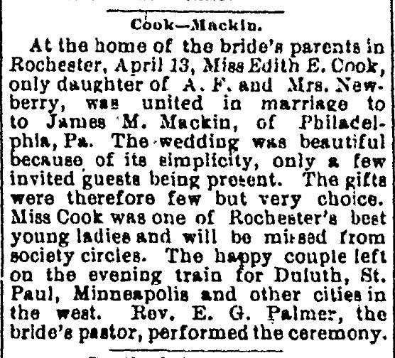 Cook - Mackin Wedding
