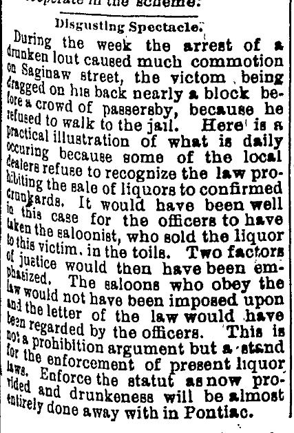 Dragged To Jail