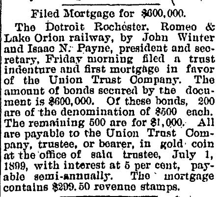 Failed Mortgage For $600,000