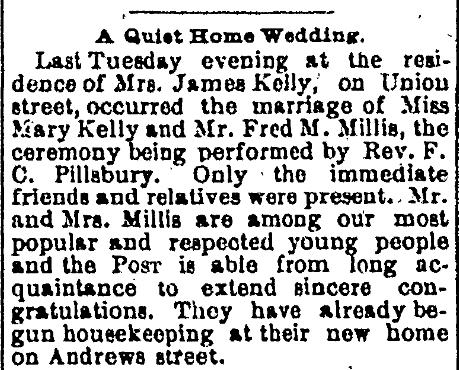 Kelly - Millis Wedding