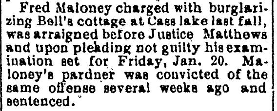Fred Maloney Charged With Burglary