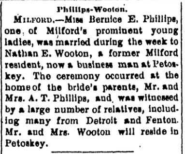 Phillips - Wooten Wedding