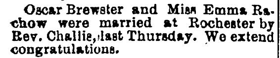 Brewster - Rachow Wedding