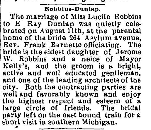 Robbins - Dunlap Wedding