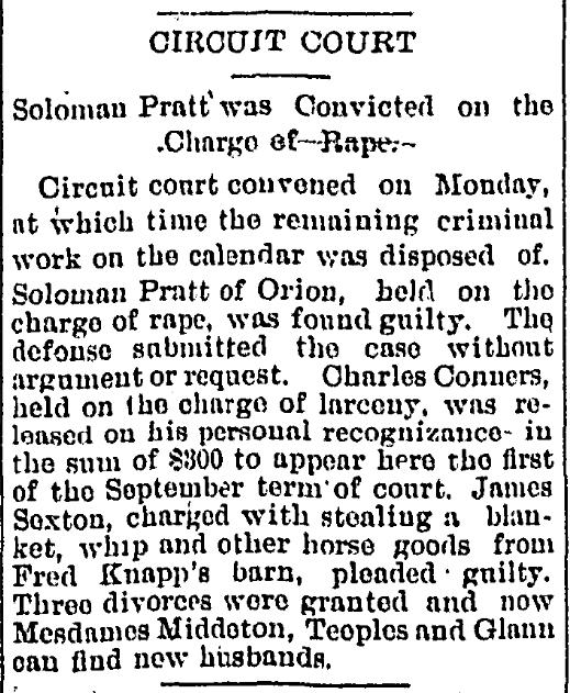 Solomon Pratt Convicted
