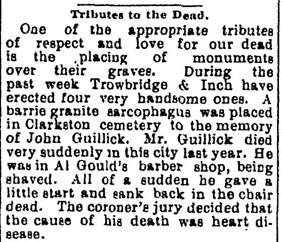 Tribute To The Dead