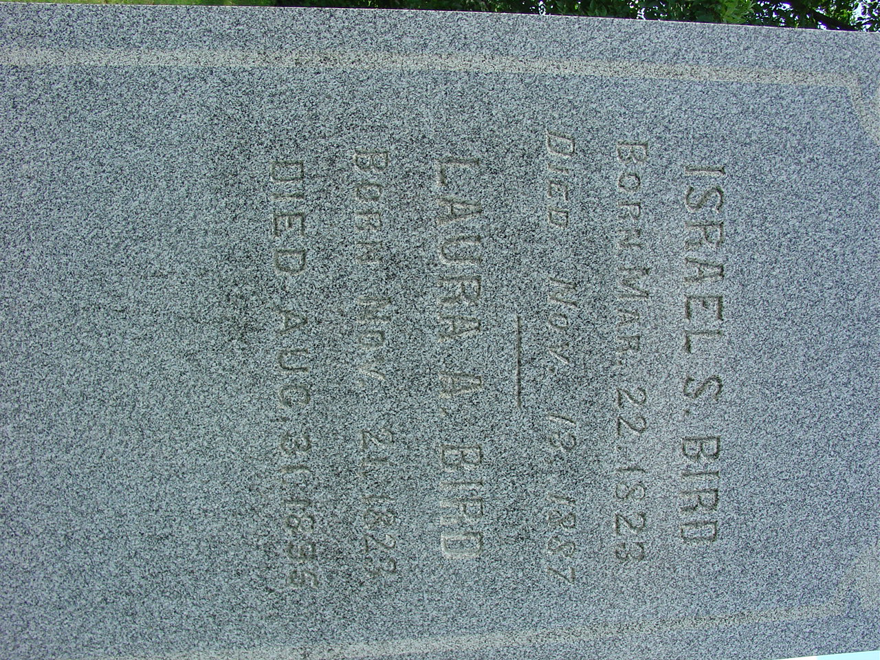 Portrait of Israel Stewart Bird