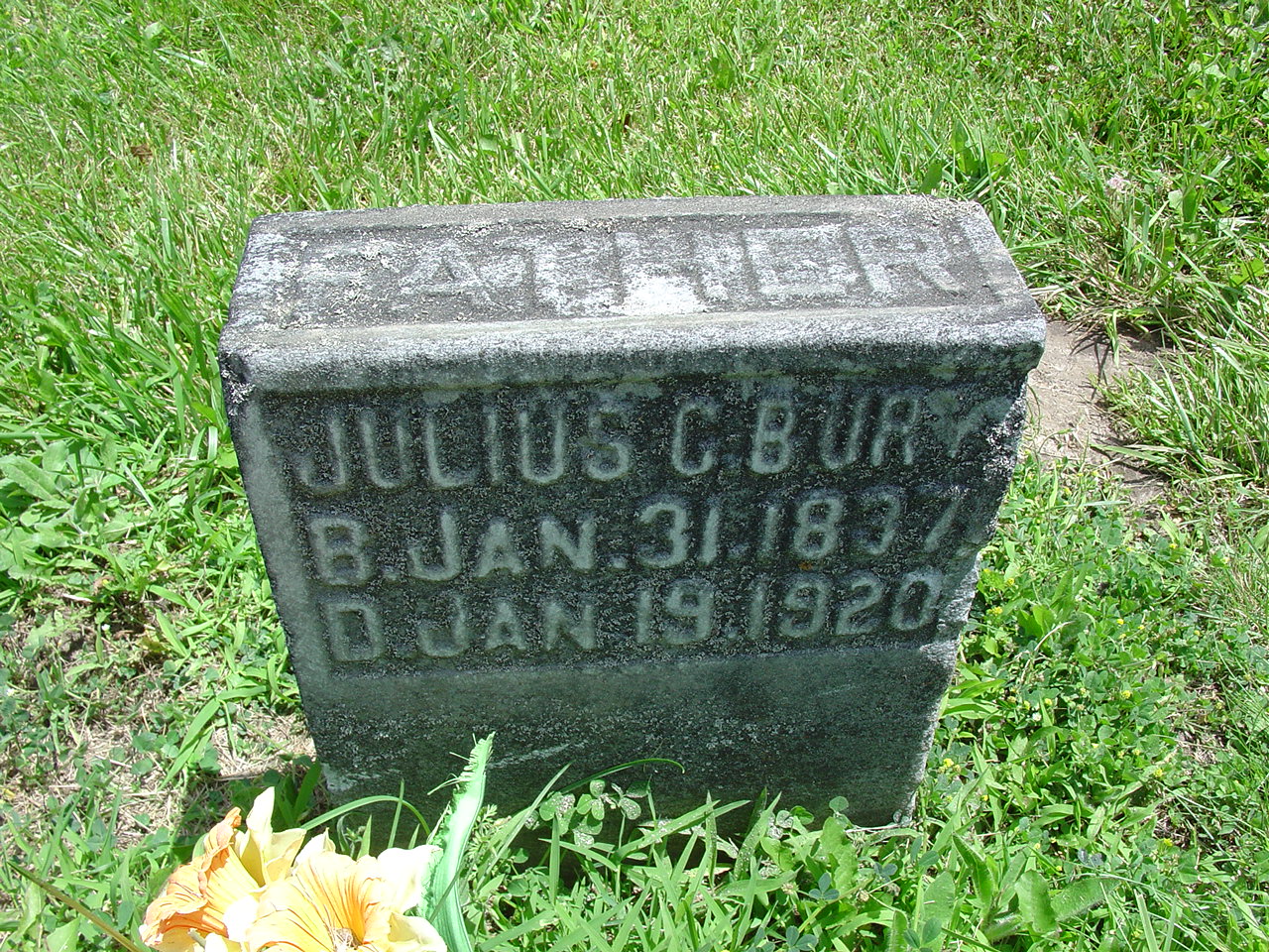 Portrait of Julius C. Burt