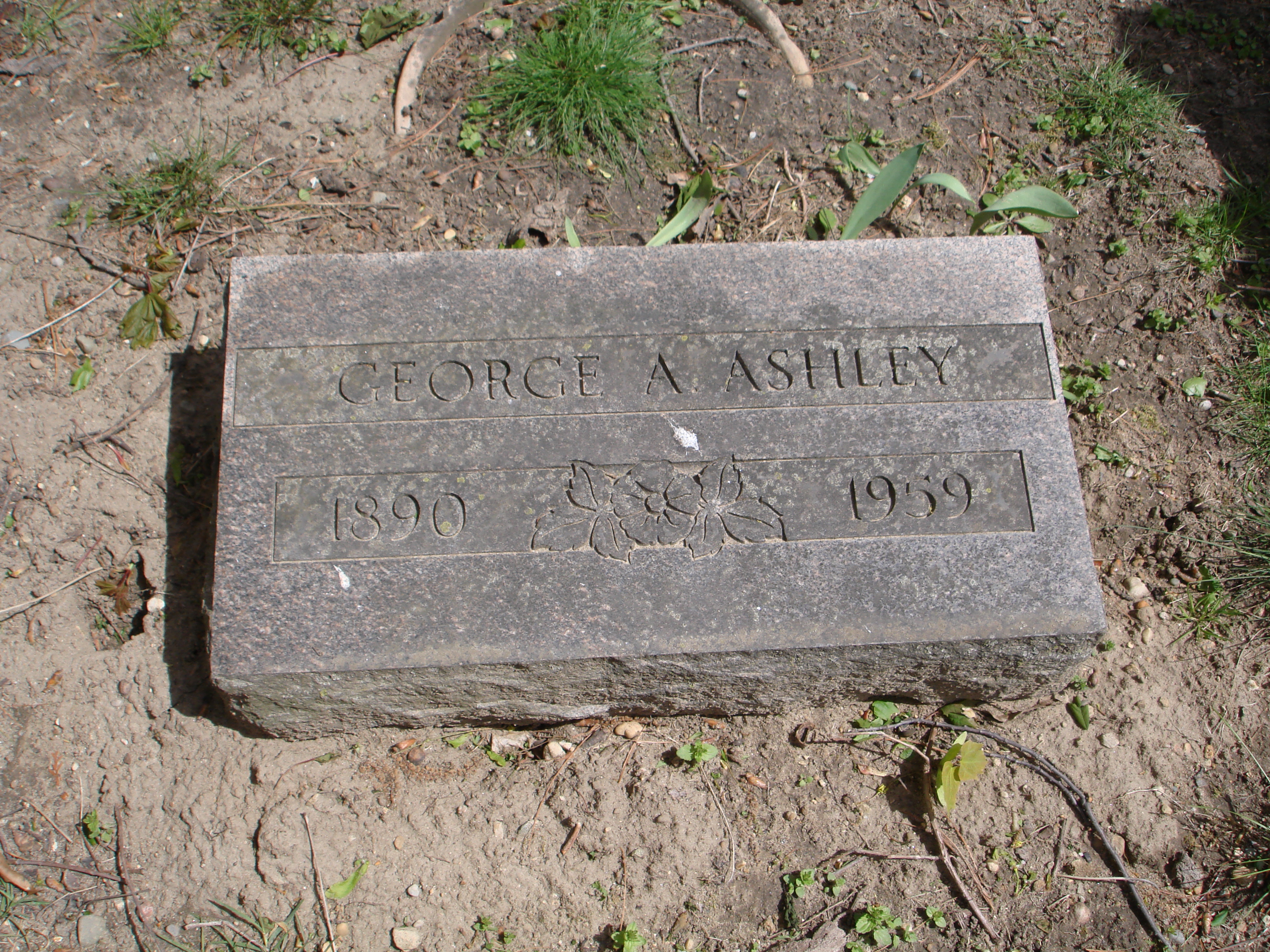 Portrait of George A Ashley