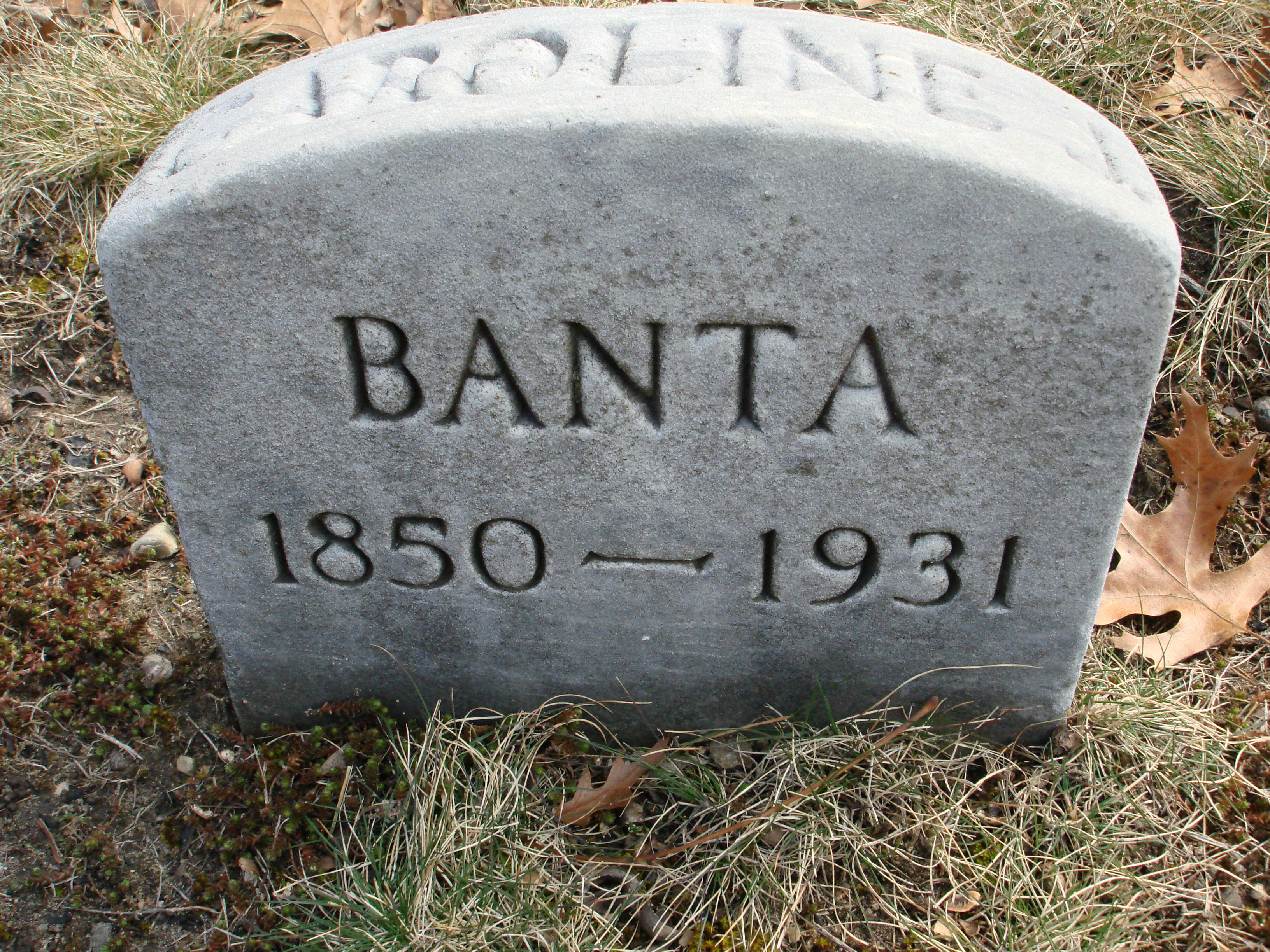 Portrait of Caroline J.  Travis