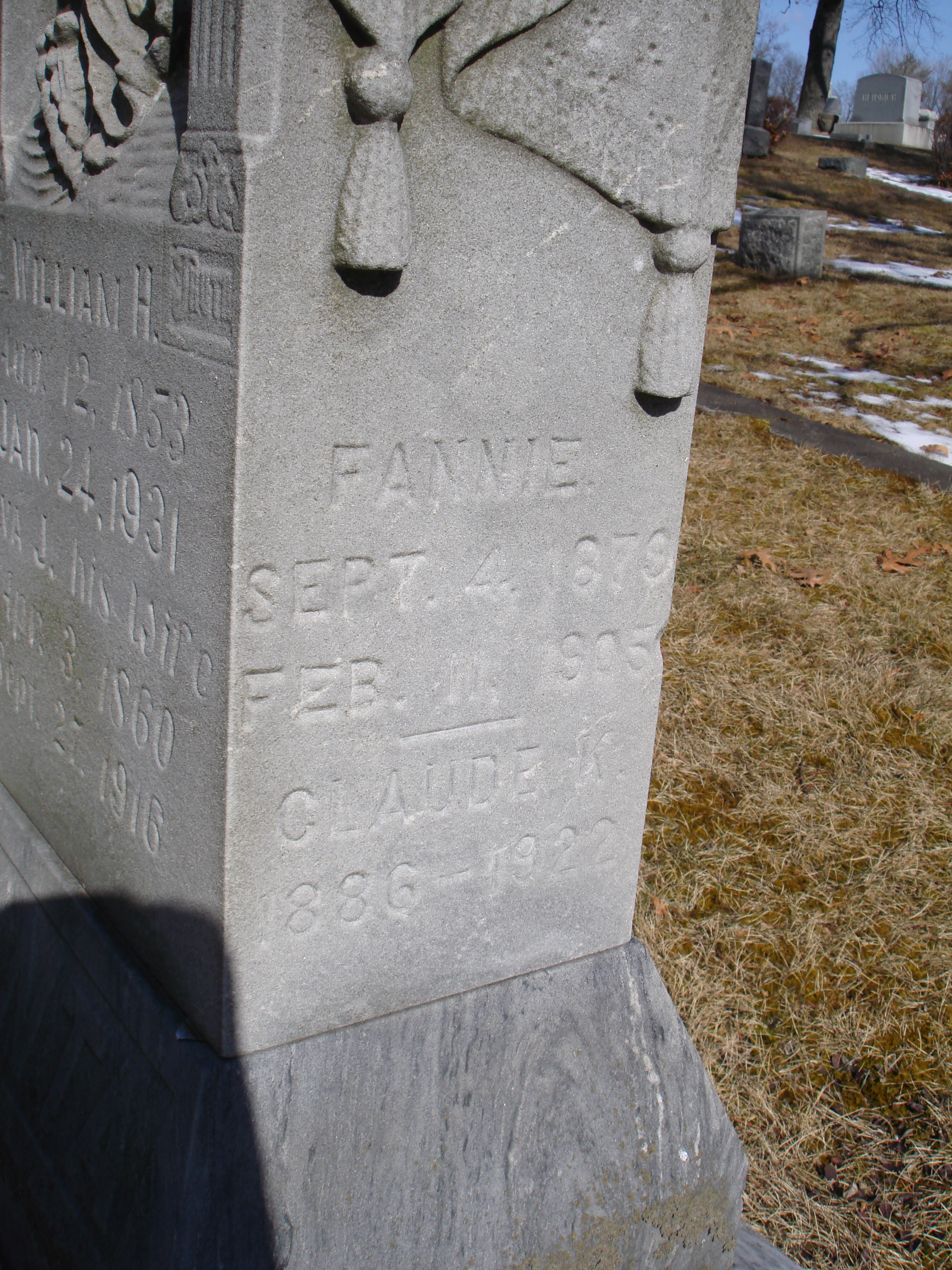 Portrait of Fannie Banta