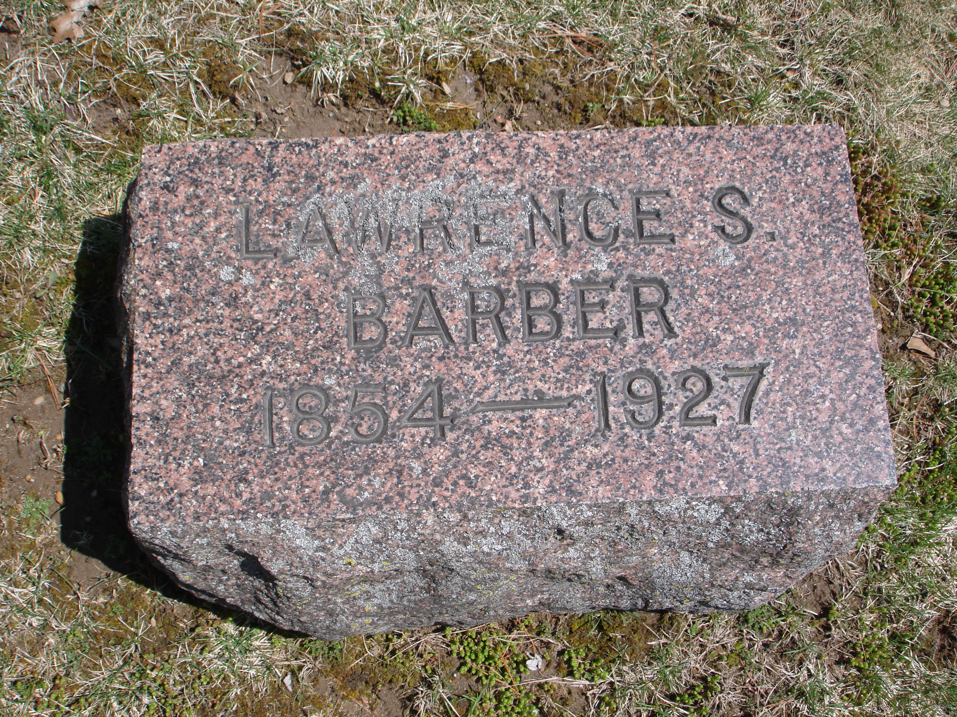 Portrait of Lawrence S. Barber