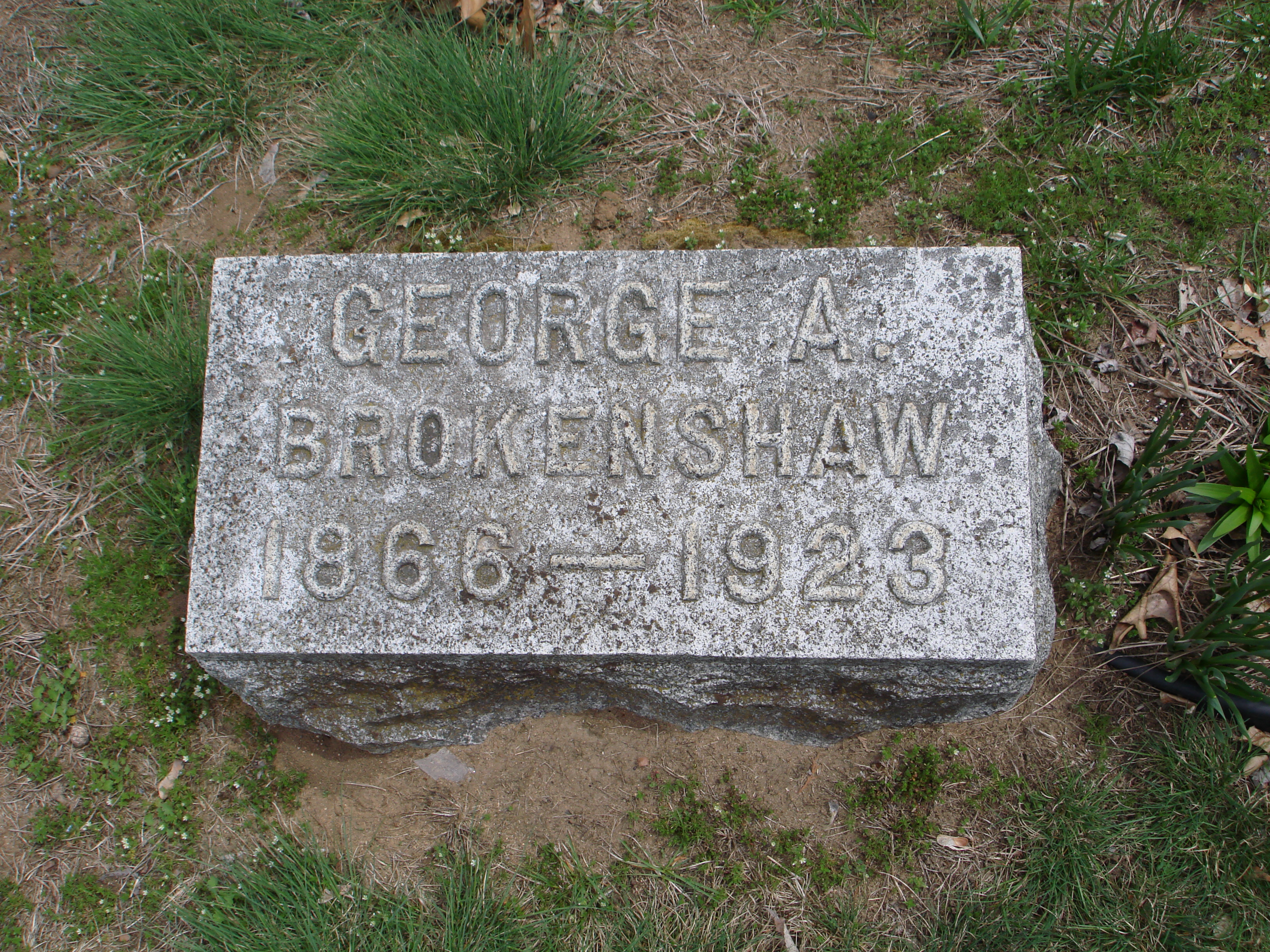 Portrait of George A. Brokenshaw
