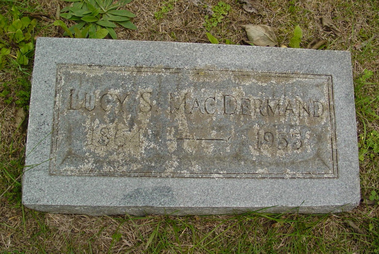 Portrait of Lucy S MacDermand