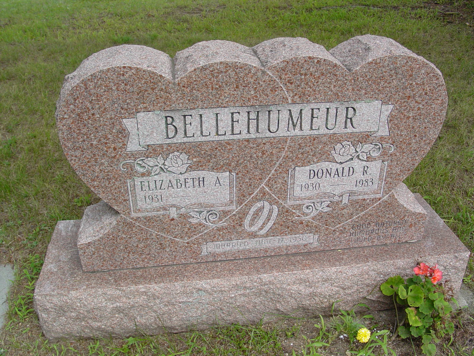 Portrait of Elizabeth Bellehumeur