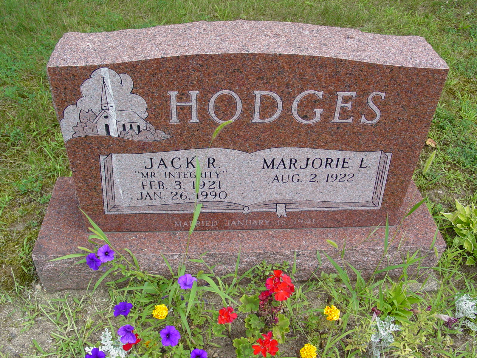 Portrait of Marjorie L  Hodges