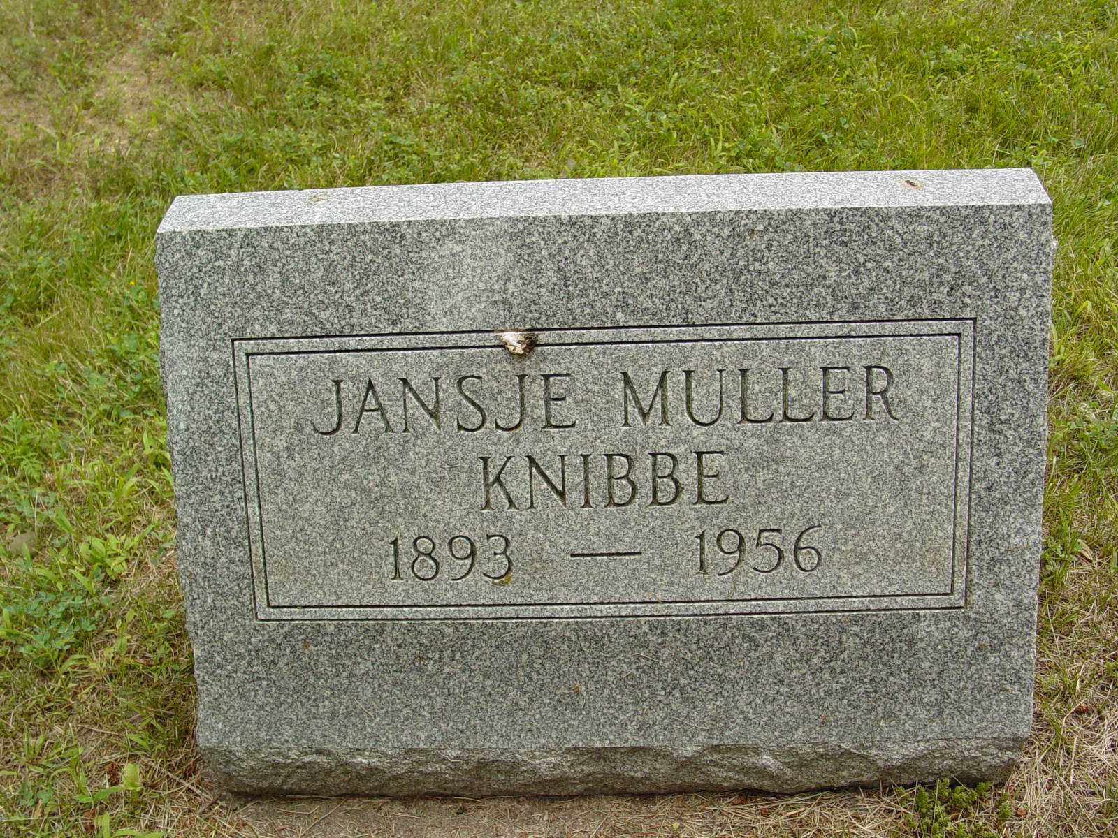 Portrait of Jansje Knibbe