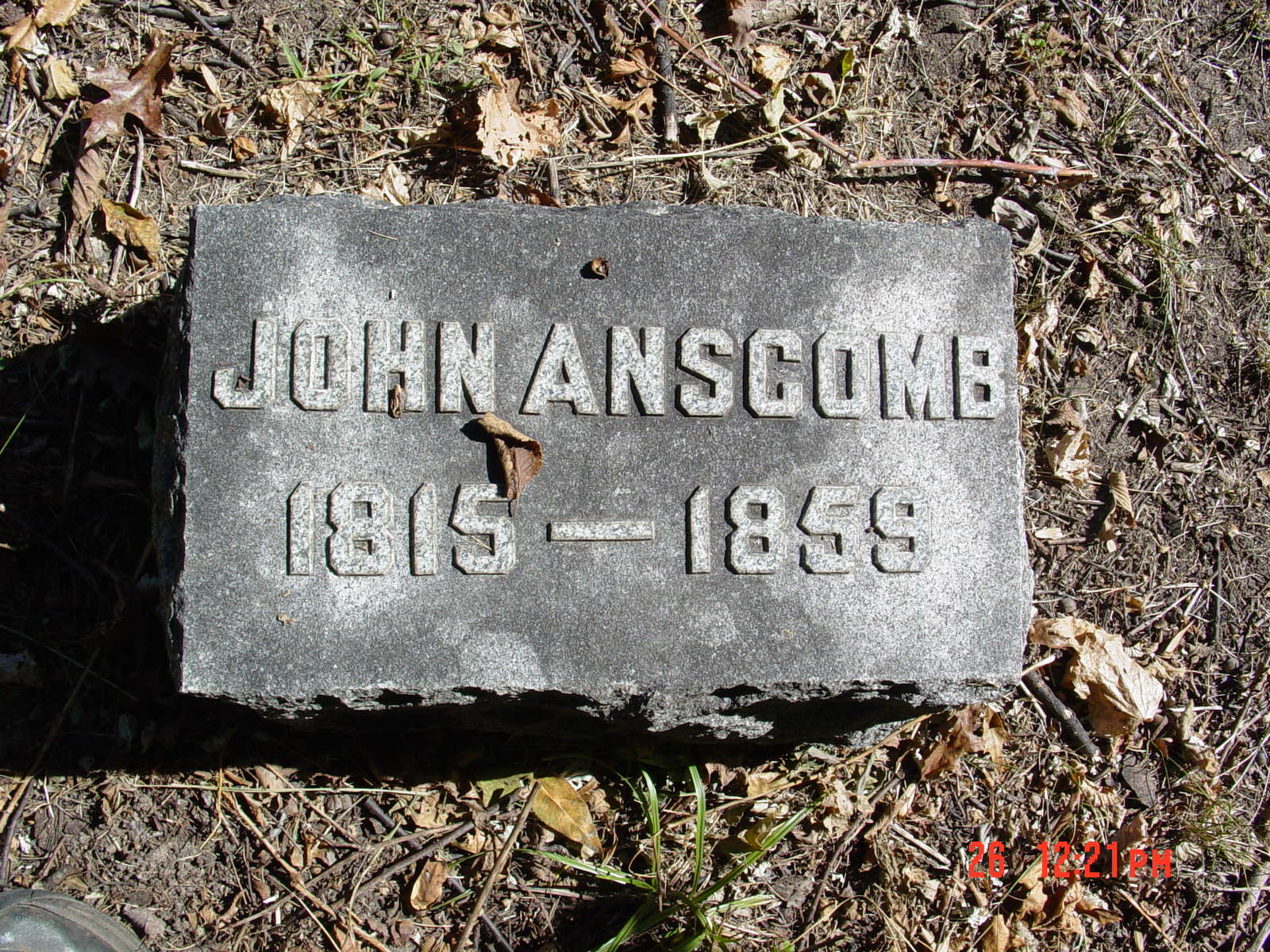 Portrait of John Anscomb